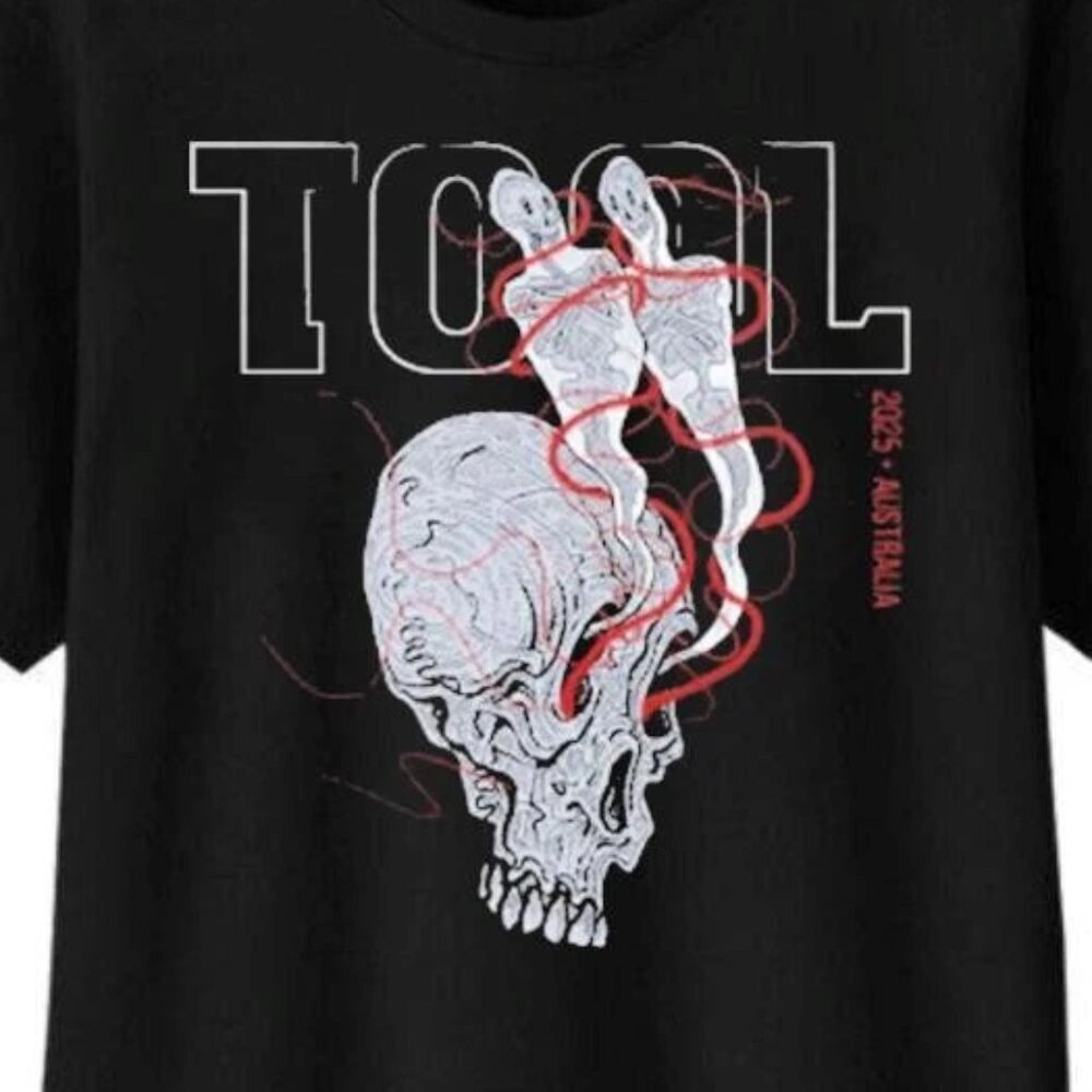 Tool 2025 Australia Tour Event Unisex T Shirt 165 - Picture 2 of 5